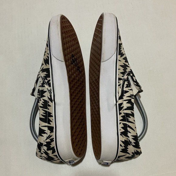 VANS Multicolor‎ Eley Kishimoto Black White Slip-On Shoes Mens Size 8.5 RARE OOP - Picture 2 of 6